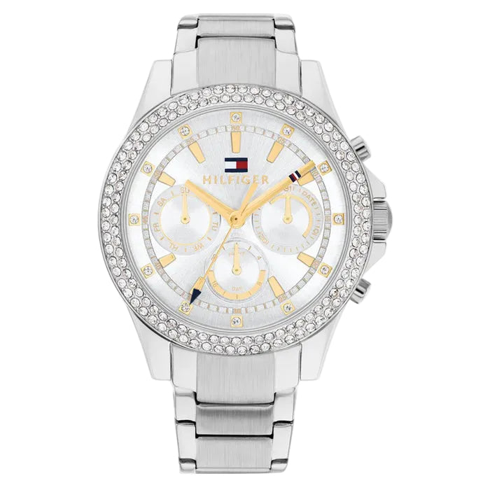 Tommy Hilfiger Women's Silver-Tone Multifunction Watch - 1782677