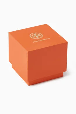 Tory Burch
Mini-montre Eleanor en acier inoxydable et quartz, 19 x 28 mm