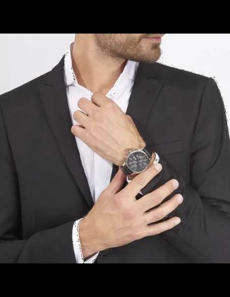 Montre Homme Hugo Boss Jet 1513279 Bracelet cuir noir