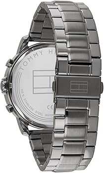 Montre TMY Hilfiger en acier gris