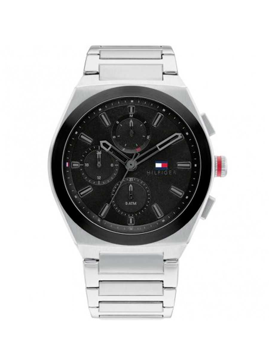 Montre TMY Hilfiger Connor à maillons argentée 1791897
