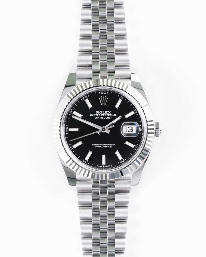 Montre D@tejust 41 Noire Jubilée Pour Homme