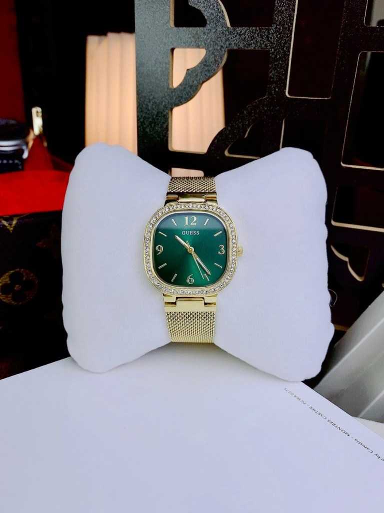 Montre-bracelet en acier inoxydable Guess GW0354L5