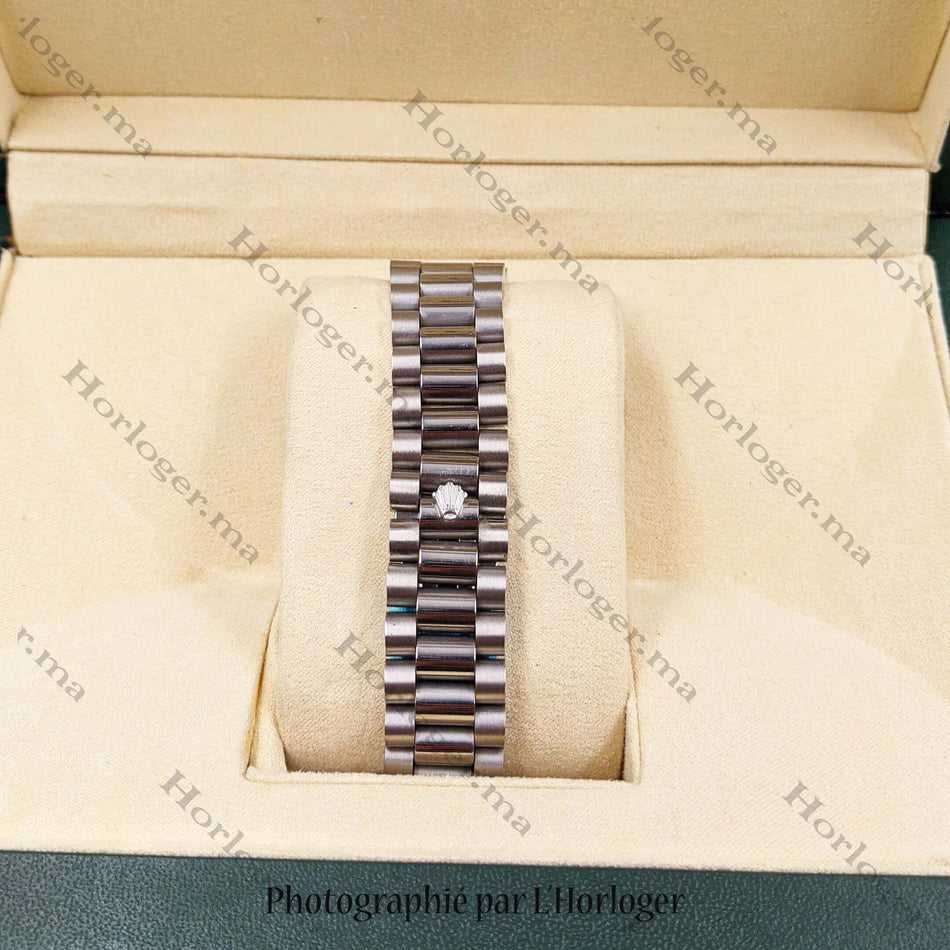 RLX Day-date Ice blue Cadran arabe