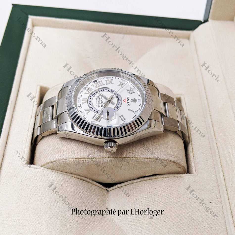 RLX Sky-Dweller Édition Blanche