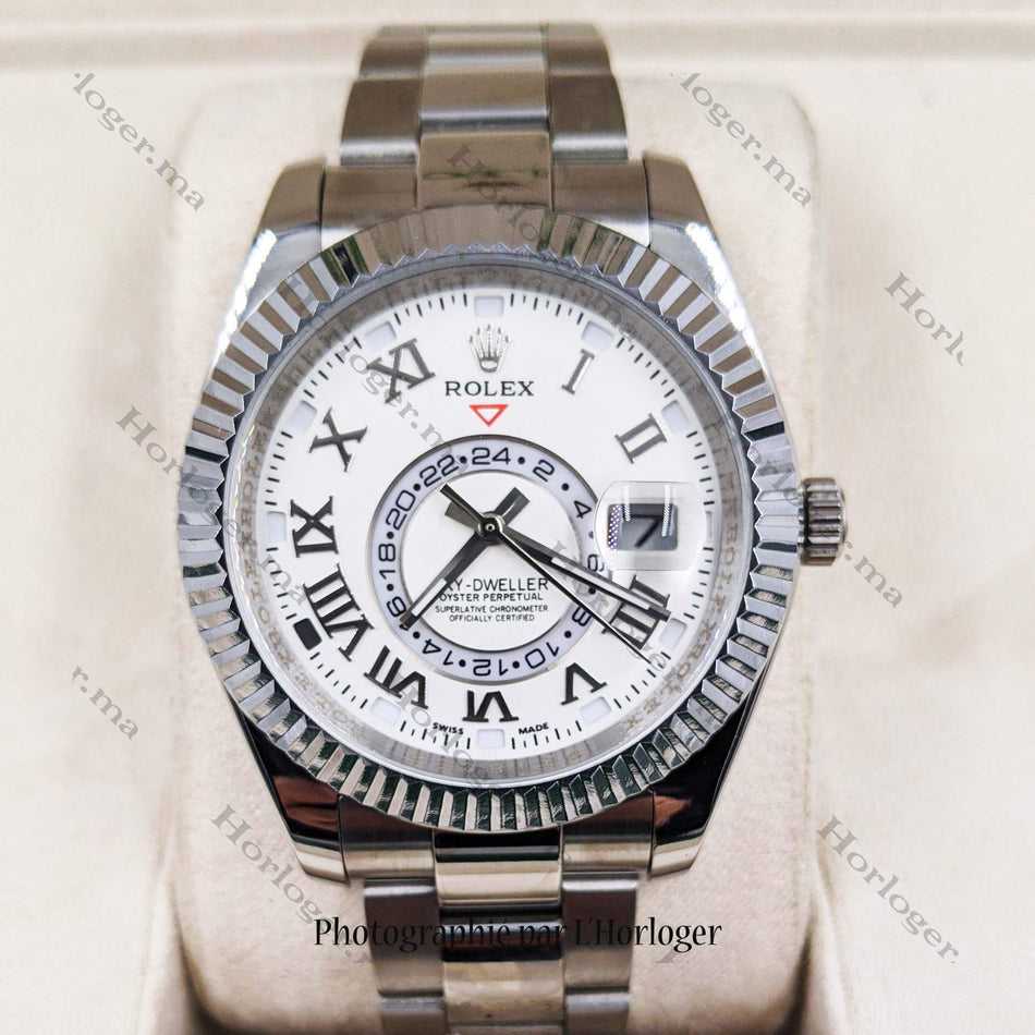 RLX Sky-Dweller Édition Blanche