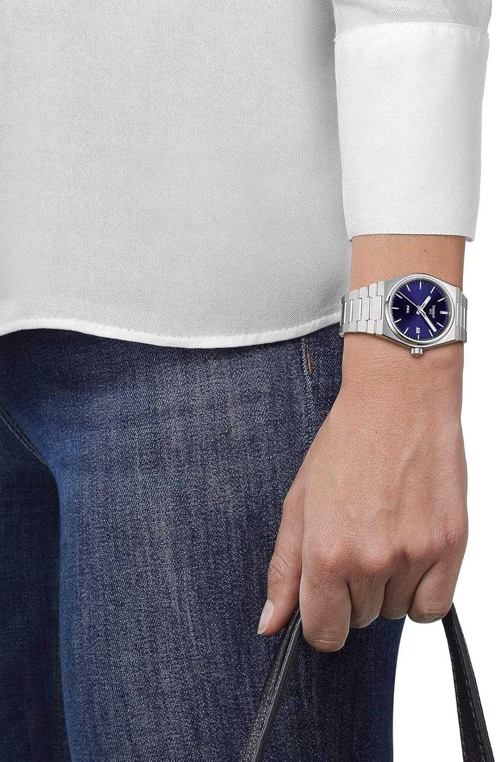 Tïssôt PRX 35 mm Boîtier en acier inoxydable Quartz