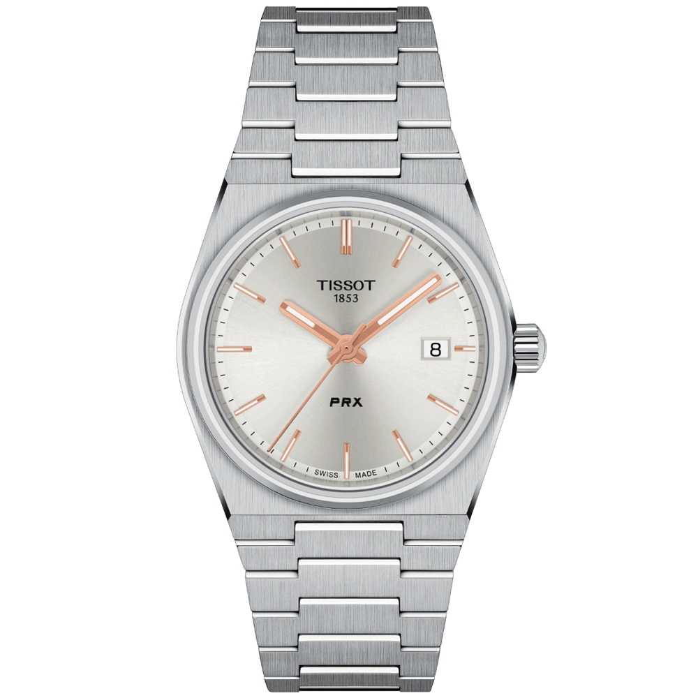 Tissot PRX 35 mm argent