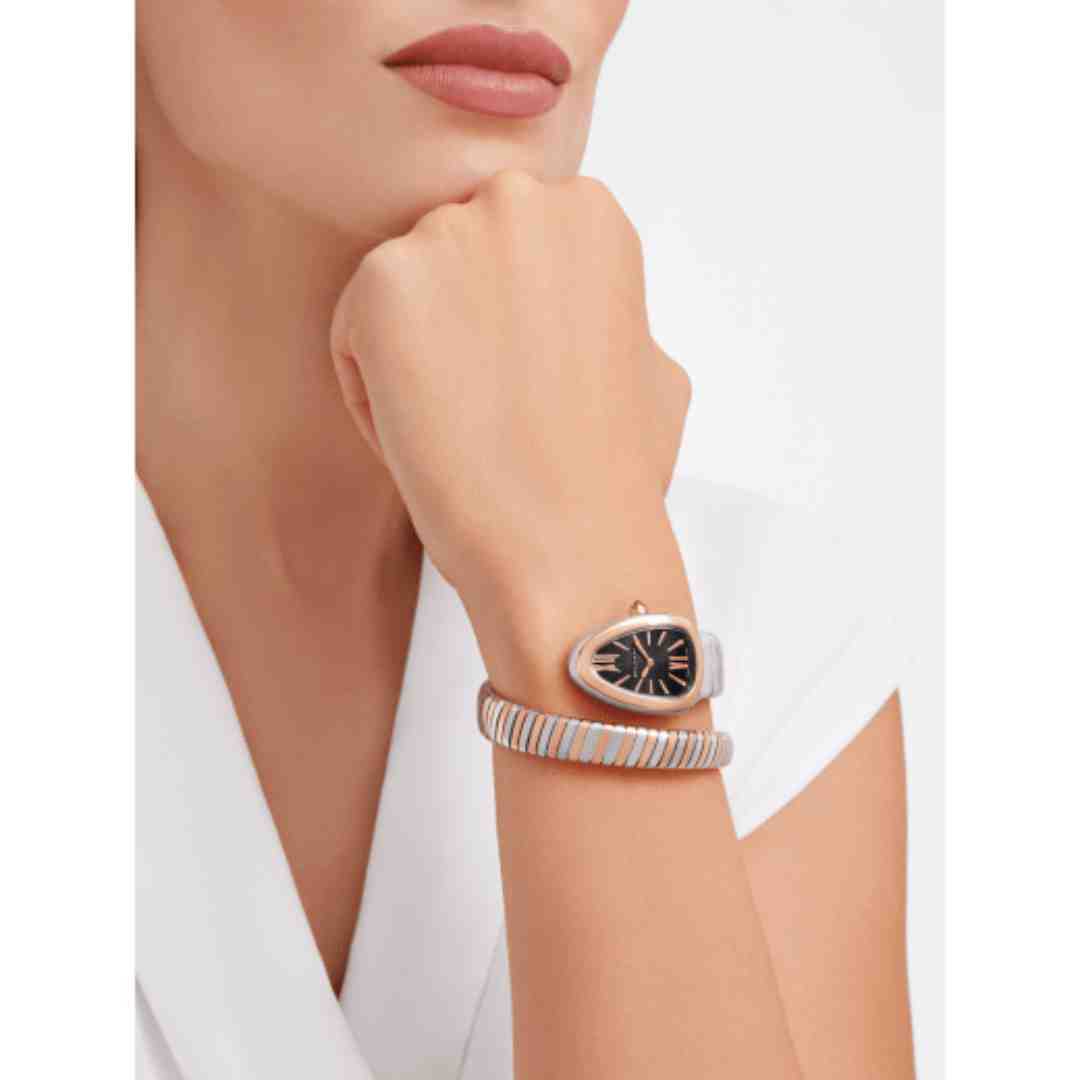 BULGARI Serpenti cadran noir