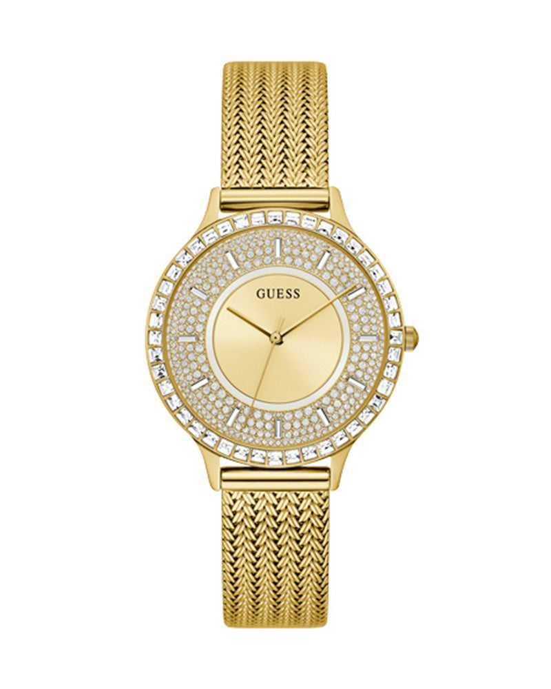Guess Soirée Montre Femme Acier Doré Milanais