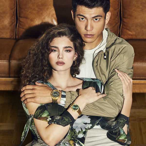 Guess Montre Cosmo Verte