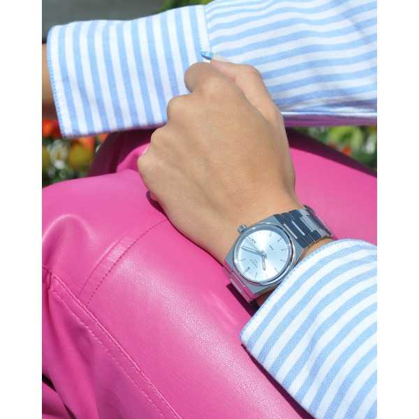 Tissot Montre PRX 35 mm Bracelet Acier inoxydable