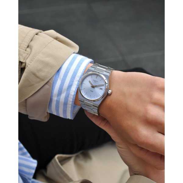 Tissot Montre PRX 35 mm Bracelet Acier inoxydable