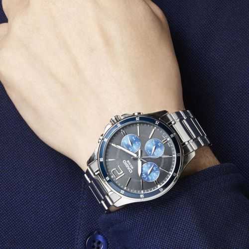 C@sio Cadran bleu - Boîtier et bracelet