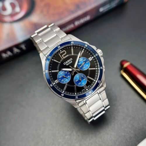 C@sio Cadran bleu - Boîtier et bracelet