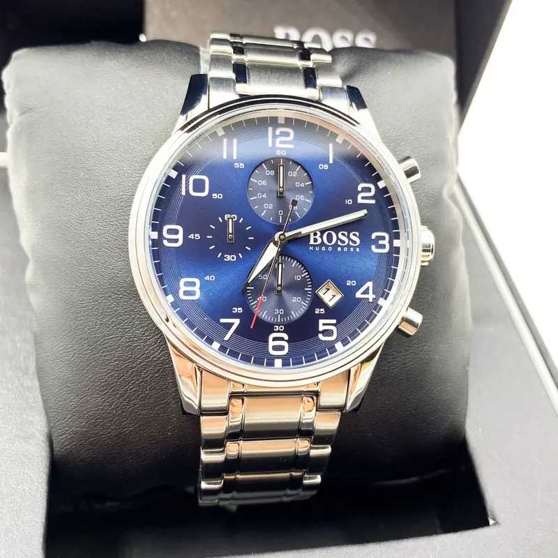 Montre HUGO BOSS Aeroliner 1513183 Bleu Océan
