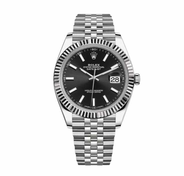 Montre D@tejust 41 Noire Jubilée Pour Homme