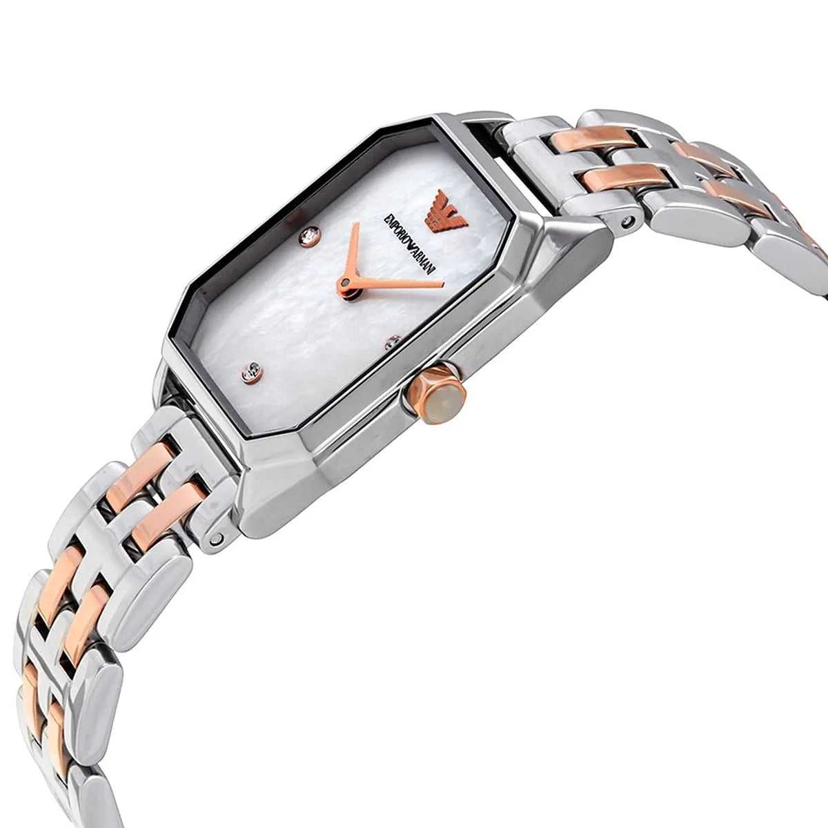 Emporio Armani AR11146 Two Tone Stainless Steel Ladies