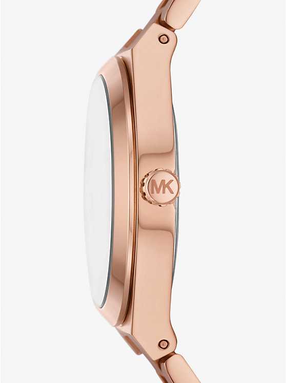 MK Montre Lennox ton or rose
