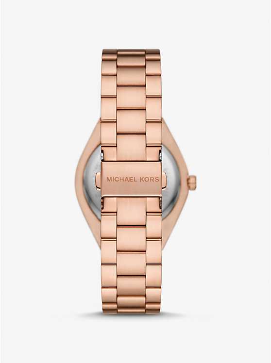 MK Montre Lennox ton or rose