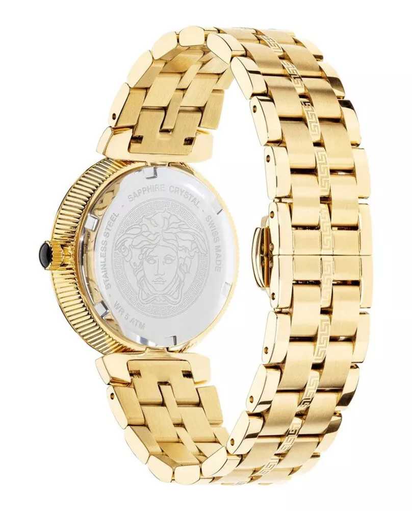 Montre analogique femme Versace dorée Greca Icon VEZ600521