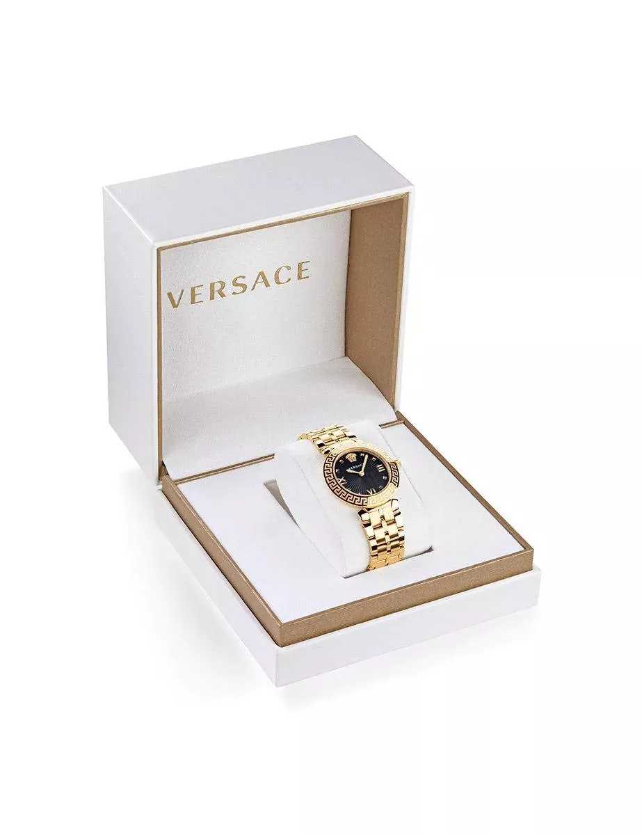 Montre analogique femme Versace dorée Greca Icon VEZ600521