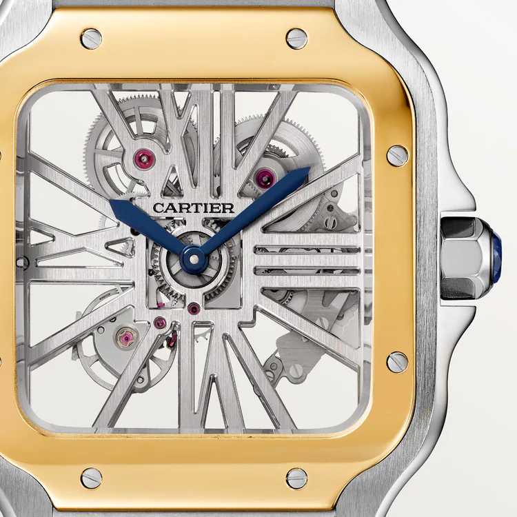 Montre squelette Santos de C@rtier
