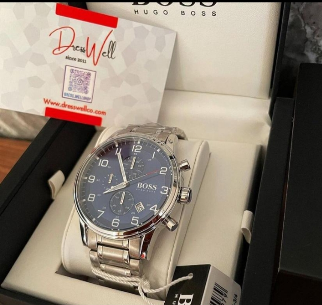 Montre HUGO BOSS Aeroliner 1513183 Bleu Océan
