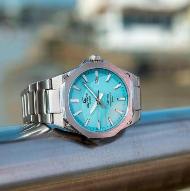 Montre homme C@sio Edifice EFR-S108D-2BV cadran Tiffany