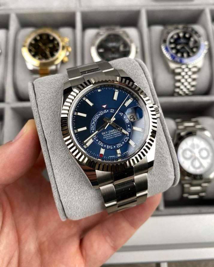 RLX Sky-Dweller 326934 Bleu