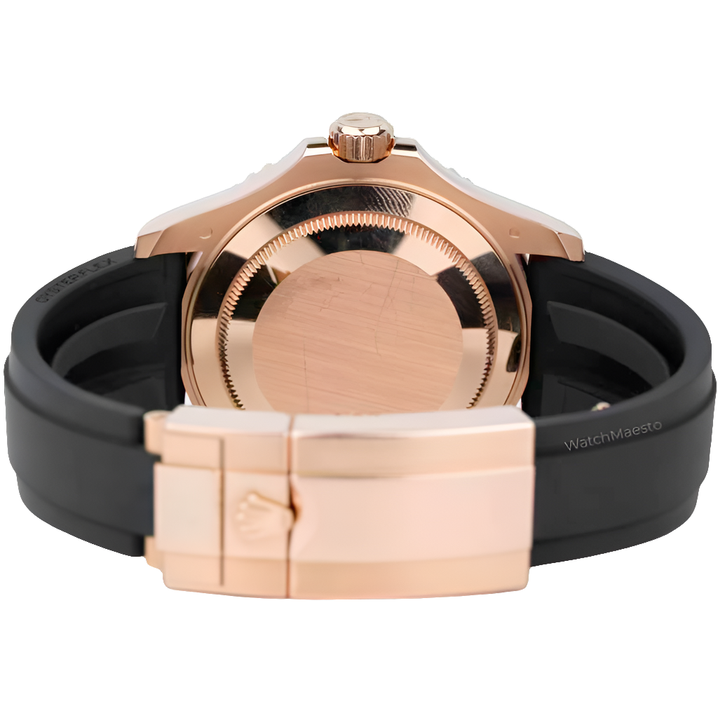 RLX Yacht-Master 40 Or rose Oysterflex
