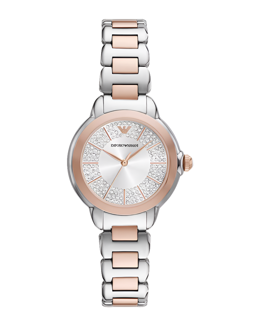 Montre Emporio Armani Mia Bicolore Rose Pour Femme, AR11643