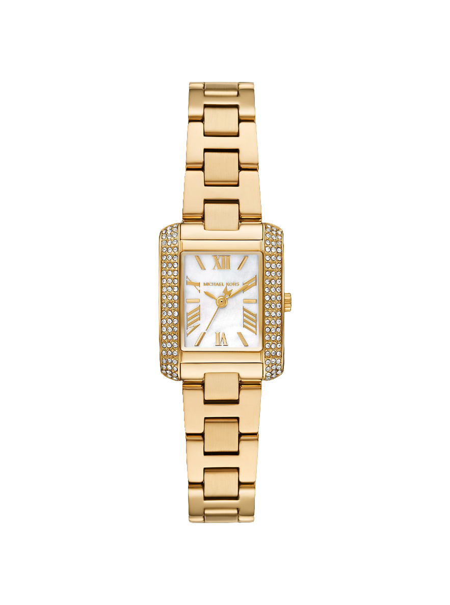Michael Kors
Montre Emery miniature ton or pavée