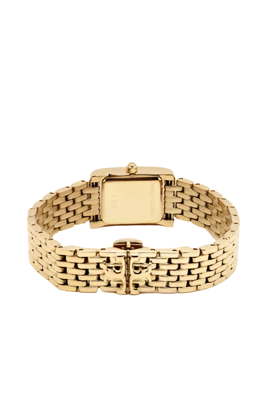 Tory Burch
Mini-montre Eleanor en acier inoxydable et quartz, 19 x 28 mm