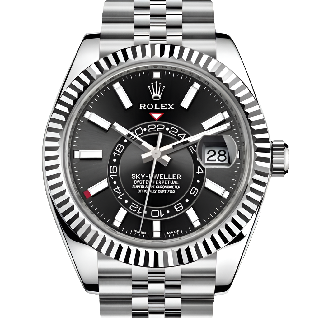 Steel bracelet
BLACK SKY-DWELLER