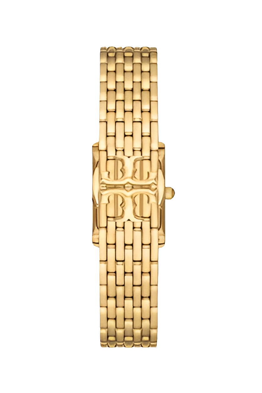 Tory Burch
Mini-montre Eleanor en acier inoxydable et quartz, 19 x 28 mm