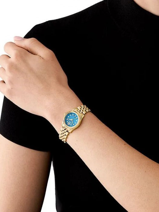 Montre Michael Kors femme Petite Lexington Pavé Or, MK4813