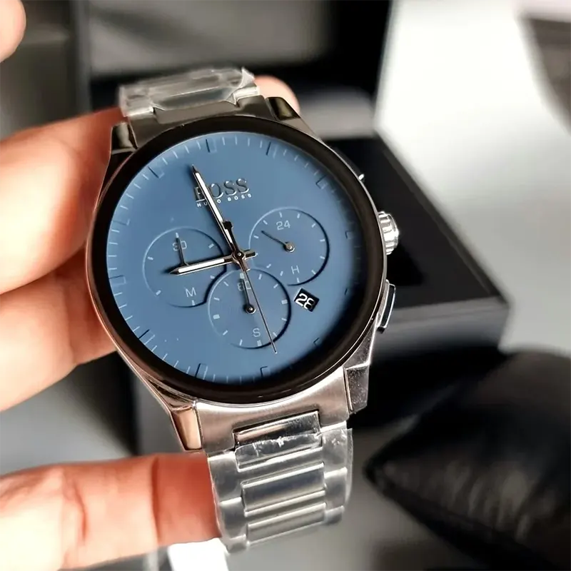 Montre Homme Quartz Hugo Boss Peak Cadran Bleu - 1513763