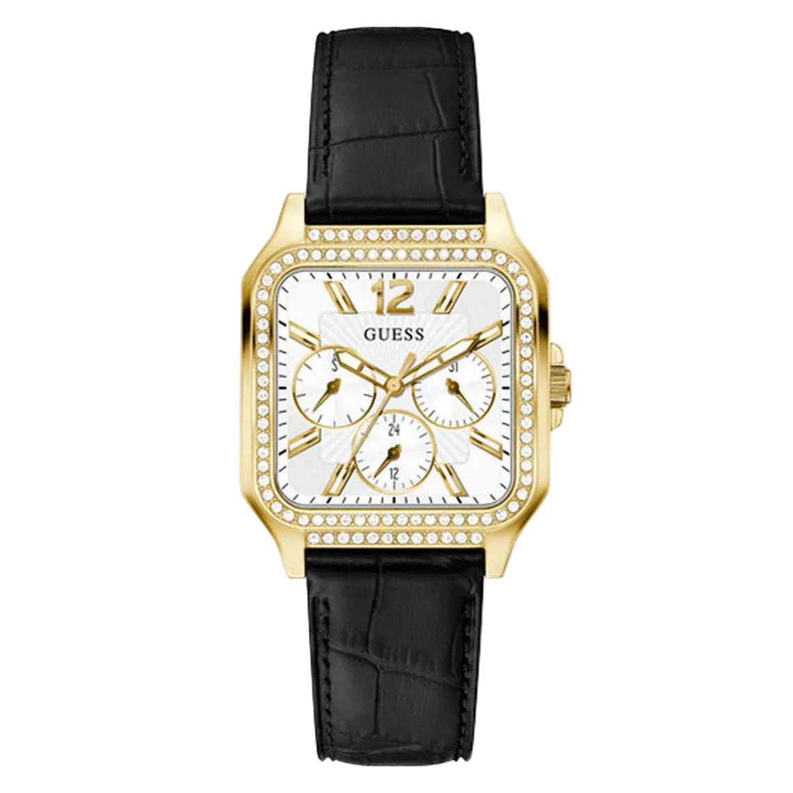 MONTRE GUESS « LADIES DRESS » FEMME MULTIFONCTION CUIR