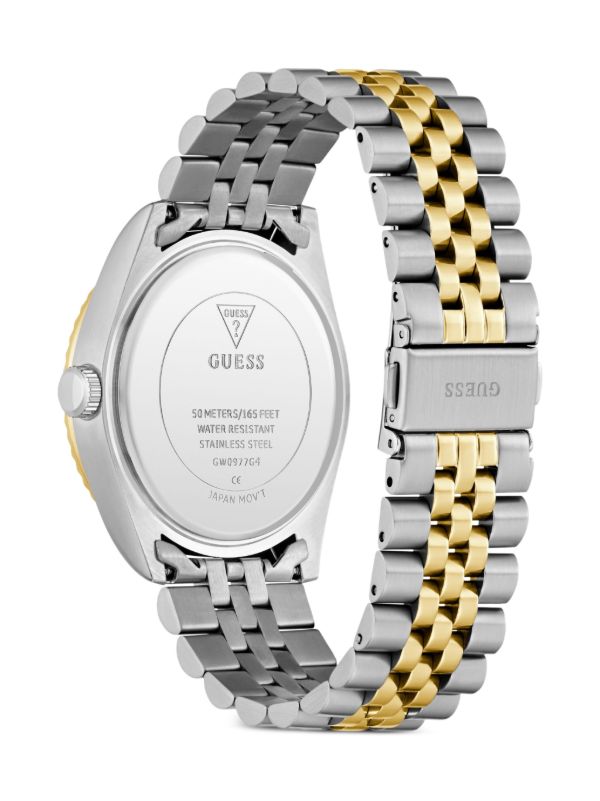 Montre Guess bicolore or et argent