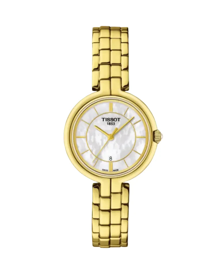 Montre Tissot Flamingo Or pour femme
