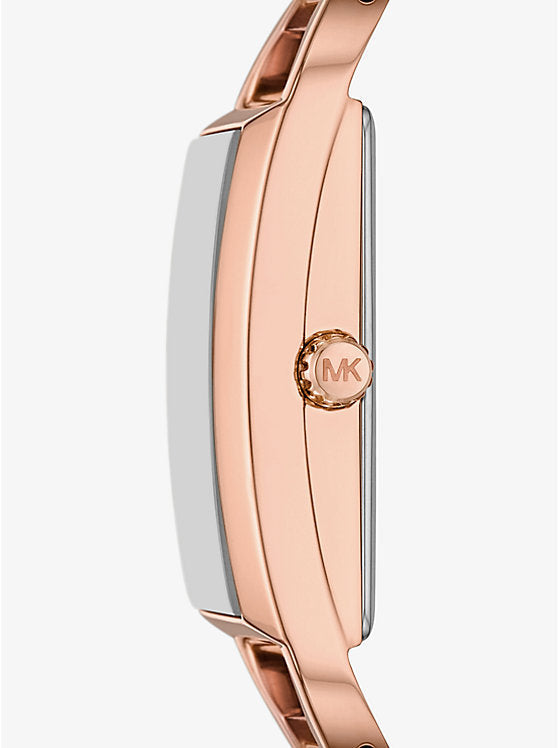 Michael Kors
Montre à bracelet miniature Empire pavée en or rose