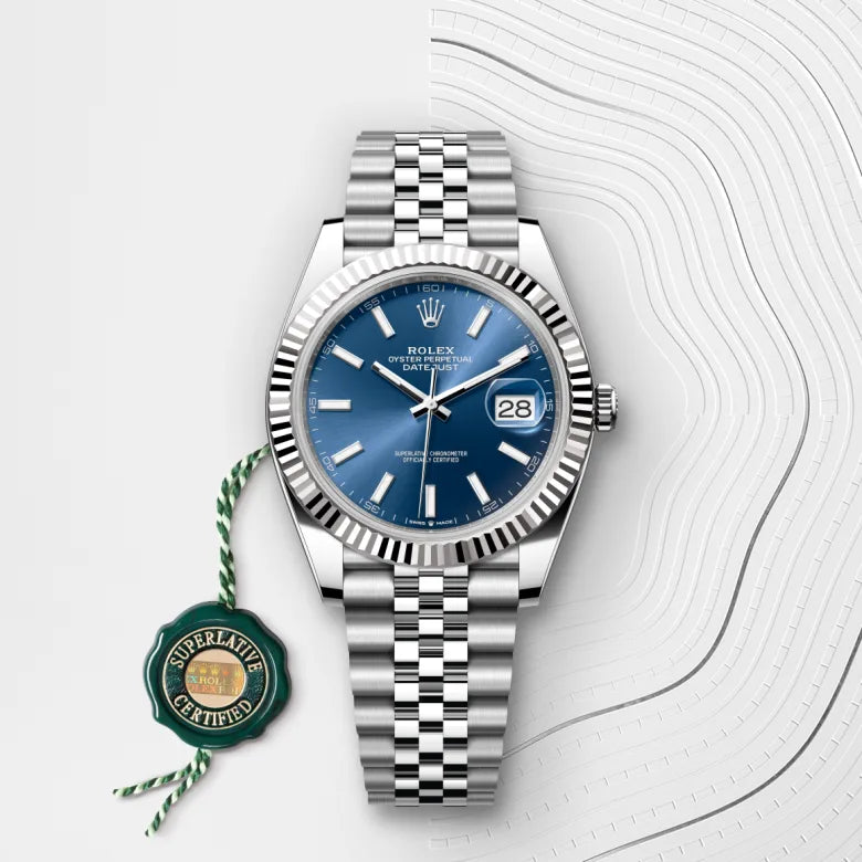 RLX Datejust Bleu pétrole