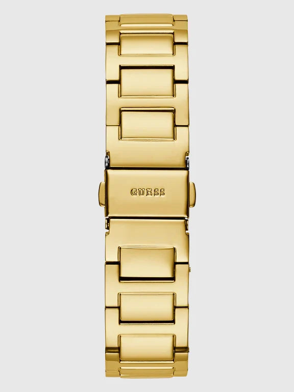 Montre multifonction GUESS pour femmes, ton or