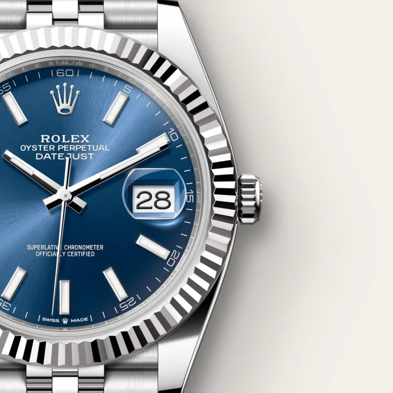 RLX Datejust Bleu pétrole
