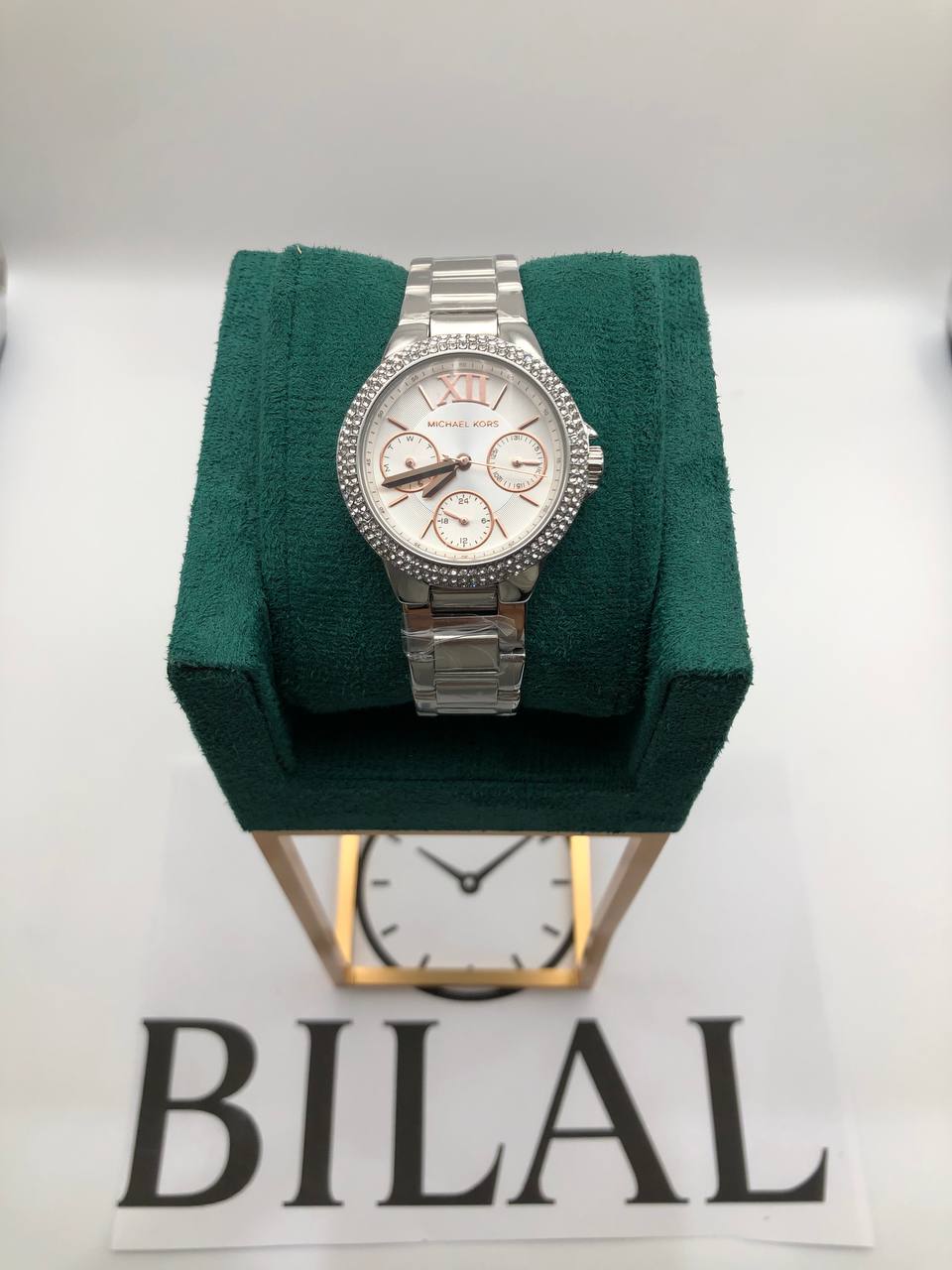 Montre multifonction en acier inoxydable Michael Kors Camille