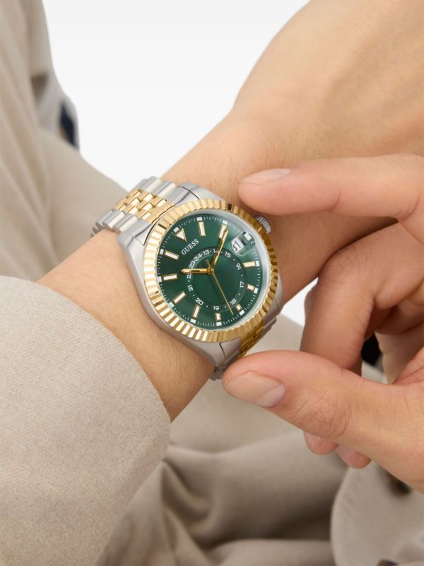 Montre Guess bicolore or et argent