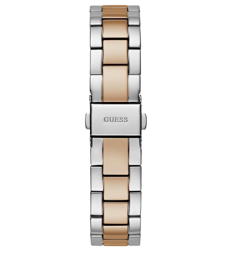 Guess Mist Analog Watch with Brown Dial and Two-Tone Stainless Steel Bracelet for Women - GW0723L2