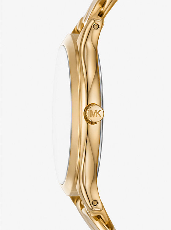 Michael Kors
Montre Slim Runway à maillons gourmette dorés