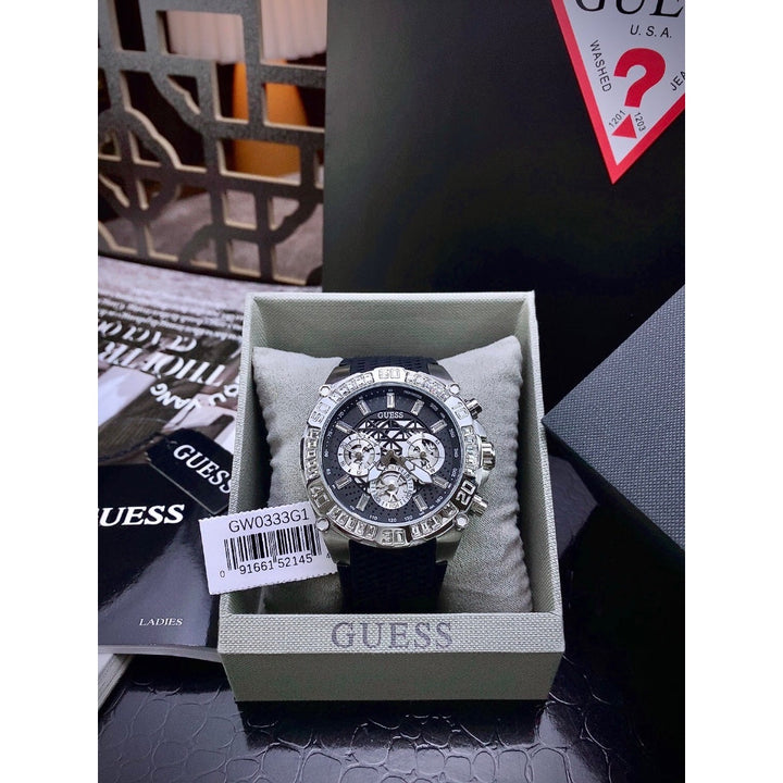 Montre Guess Trophy multifonction pour homme - GW0333G1